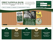 Tablet Screenshot of fnbwaynesboro.com